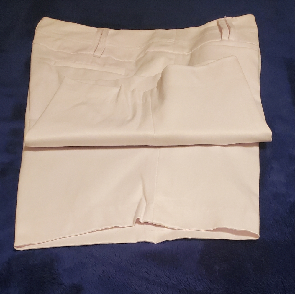 Ladies white shorts